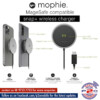 شارژر بی سیم موفی مدل Snap+ Wireless Charger MagSafe